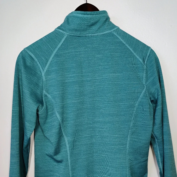 The North Face Fleece Lined Active Outdoor Pullover Sweater Turquoise Size Small - Picture 6 of 14
